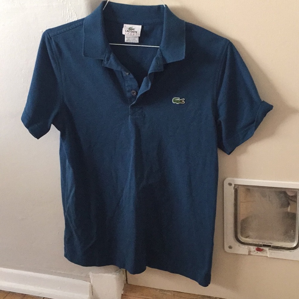 Lacoste size 3 lightweight cotton polo